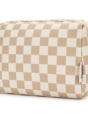 Narwey Water-Resistant Cosmetic Bag Travel Toiletry Makeup Organizer